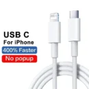 PD 20W For Apple USB Type C Charger For iPhone 13 12 11 14 Pro Max Mini XR X XS 8 Plus C Fast Charging Cable For iPhone Charger