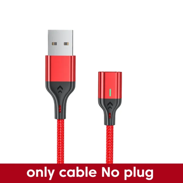 AUFU Magnetic Cable 3A Fast Charging Micro USB Type C Magnetic Charging Cables USB Data Charging Wire for iPhone Samsung Xiaomi – Image 17