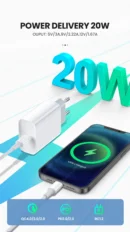 PD 20W For Apple USB Type C Charger For iPhone 13 12 11 14 Pro Max Mini XR X XS 8 Plus C Fast Charging Cable For iPhone Charger