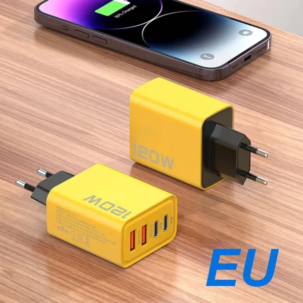 Xiaomi Fast Charger 120W Type C Quick Charge 3.0 USB Adapter For iPhone Samsung Xiaomi PD USB Generic Charger Fast Charging – Image 7