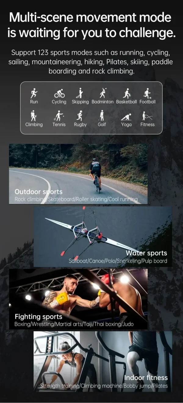 Xiaomi 2025 New Watch Ultra Smart Watch NFC Men Women GPS Track Bluetooth Call BT Music Games Sport Wireless Charging Smartwatch – Image 20