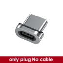 AUFU Magnetic Cable 3A Fast Charging Micro USB Type C Magnetic Charging Cables USB Data Charging Wire for iPhone Samsung Xiaomi