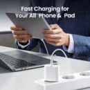 PD 20W For Apple USB Type C Charger For iPhone 13 12 11 14 Pro Max Mini XR X XS 8 Plus C Fast Charging Cable For iPhone Charger
