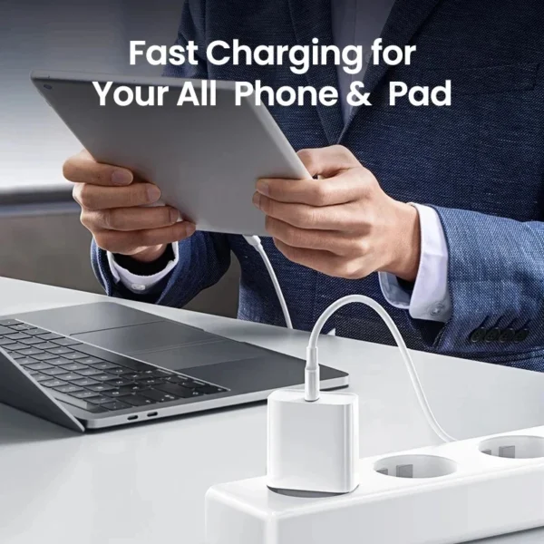PD 20W For Apple USB Type C Charger For iPhone 13 12 11 14 Pro Max Mini XR X XS 8 Plus C Fast Charging Cable For iPhone Charger – Image 4