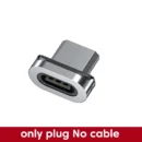 AUFU Magnetic Cable 3A Fast Charging Micro USB Type C Magnetic Charging Cables USB Data Charging Wire for iPhone Samsung Xiaomi