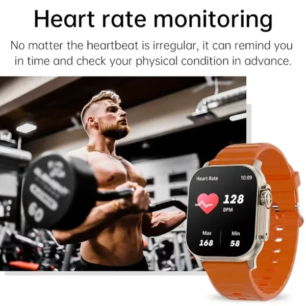 Xiaomi 2025 New Watch Ultra Smart Watch NFC Men Women GPS Track Bluetooth Call BT Music Games Sport Wireless Charging Smartwatch – Image 4