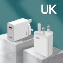 120W Gan USB Fast Charger Type C Phone Quick Charge 5.0 Power Adapter For iPhone iPad Xiaomi Samsung Huawei Realme Oppo Oneplus