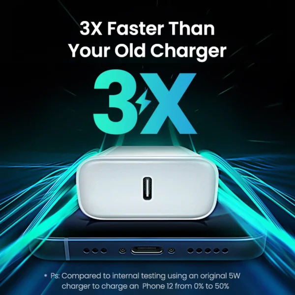 PD 20W For Apple USB Type C Charger For iPhone 13 12 11 14 Pro Max Mini XR X XS 8 Plus C Fast Charging Cable For iPhone Charger – Image 3